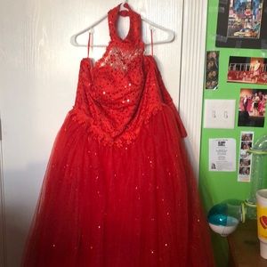 Red Prom Dress! Super Cute!